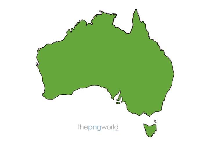 Australian map Australia,Australian map,Green Australian map,Australian map outline